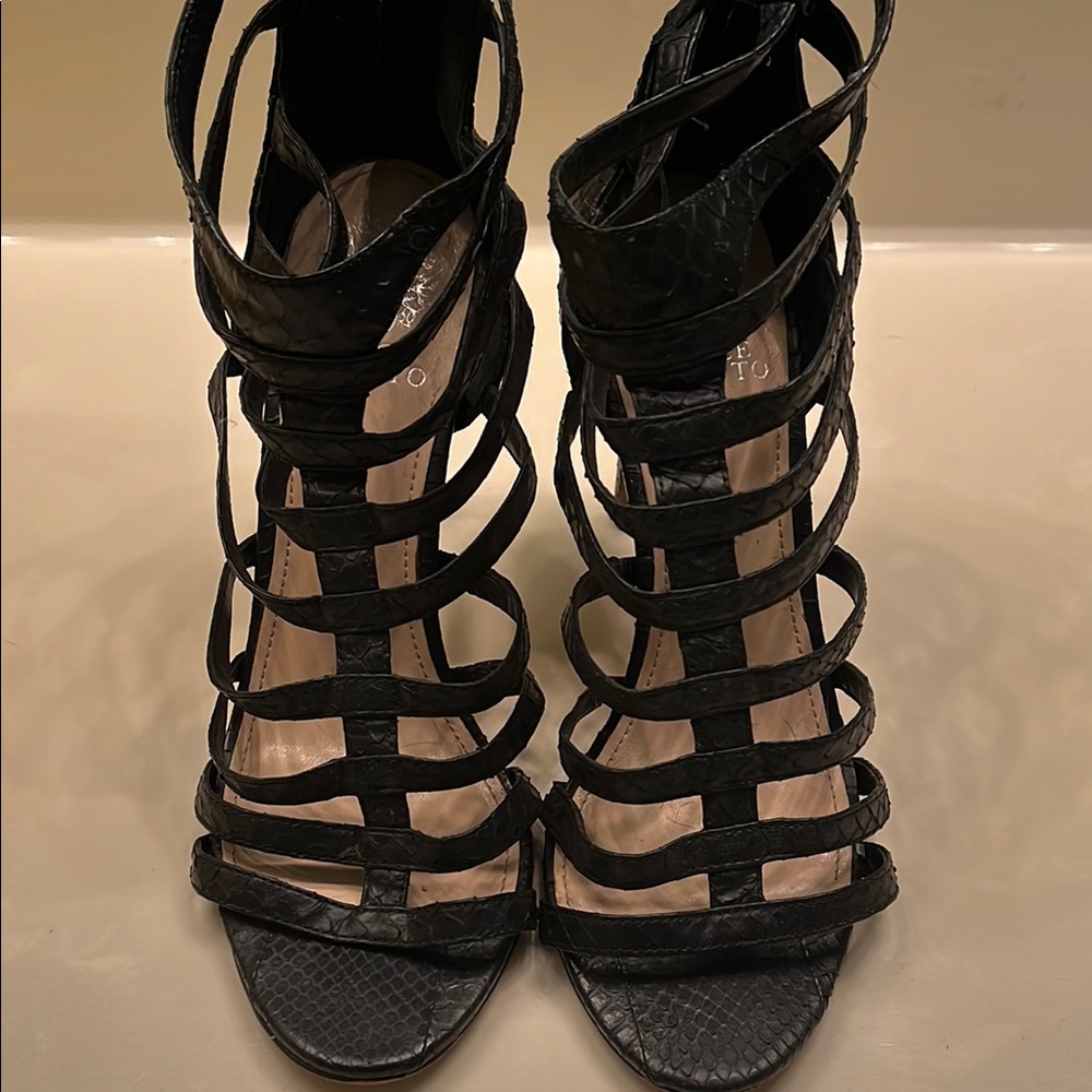 Black Heels- perfect for Christmas dress